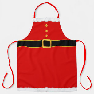 Moderner Weihnachtsmann Schürze