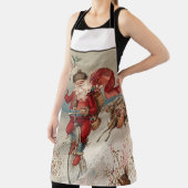 moderner Weihnachtsmann Schürze (InSitu)