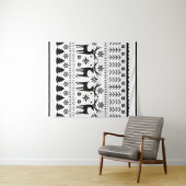 Moderner Weihnachtsmann Wandteppich (Beispiel (Horizontal))