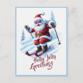 Moderner Weihnachtsmann Weihnachten Weihnachten (Vorderseite)