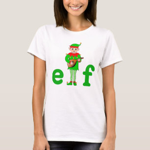 Moderner Weihnachtsmusical Elf T-Shirt