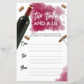 Moderner Wein - Zwei Wahrheiten und ein Live-Spiel (Vorderseite)