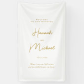 Moderner, weißer, handschriftlicher Schriftart, Be Banner (Vertikal)