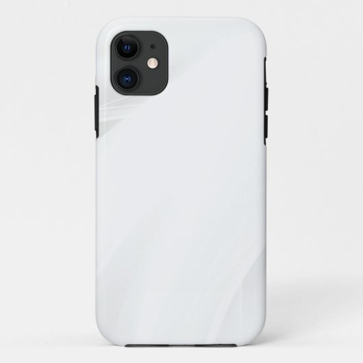 Moderner weißer Marmor Case Mate Tough Apple (Rückseite)