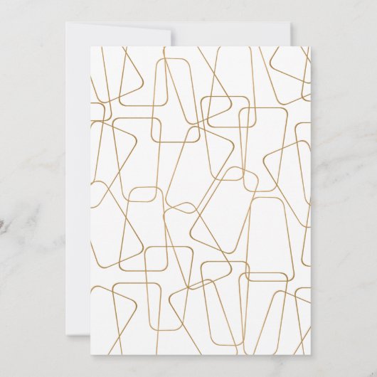 Moderner Weißer Pop Fizz Clink Neujahr Einladung (Rückseite)