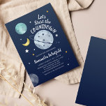 Moderner Weltraum Außengalaxy Baby Duschkabine Cou Einladung<br><div class="desc">Niedliche und nerdige Weltraum Thema Baby Dusche Einladung,  die perfekt ist,  um Party für die Mama-to-be zu organisieren. Ändern und ersetzen Sie den Text einfach,  indem Sie auf die Schaltfläche "Personalisieren" klicken</div>