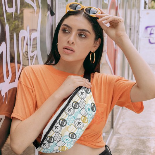 Moderner Weltreisende | Monogramm Bauchtasche