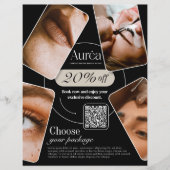 Moderner Werbeflyer für Fotobeauty Flyer (Vorne)