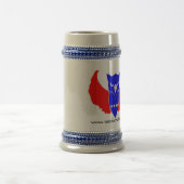 Moderner Whig Stein Bierglas (Mittel)