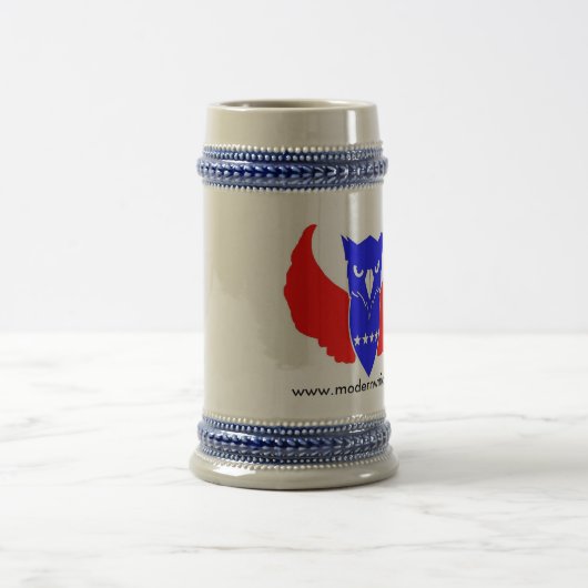 Moderner Whig Stein Bierglas (Mittel)