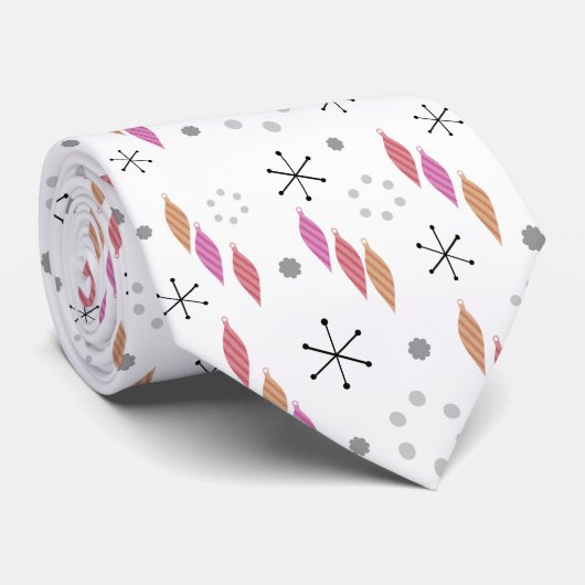 Moderner Winter im Mittelalter Krawatte (Gerollt)