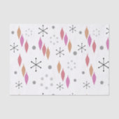 Moderner Winter im Mittelalter Seidenpapier (Vorderseite)