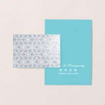 Moderner Winter Snowflake Web Holiday Gruß