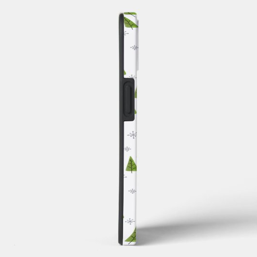 Moderner Winterschnee Case-Mate iPhone Hülle (Rückseite / Rechts)