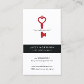 Moderner wirklicher Anwesen-Agent Visitenkarte (Vorderseite)