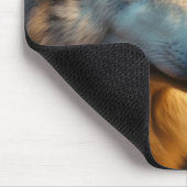 Moderner Wolf Nah-up Mousepad (Ecke)