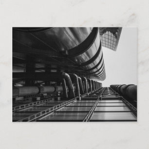 Moderner Wolkenkratzer Postkarte