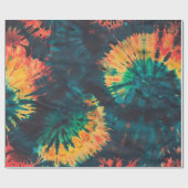 Moderner zeitgenössischer Geburtstag Teil Geschenkpapier (Flach)