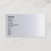 Moderner Zen-Frühling Black&White mit Blumen Visitenkarte (Rückseite)