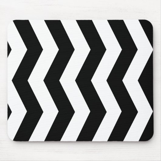 Moderner Zickzack Mousepad (Vorne)