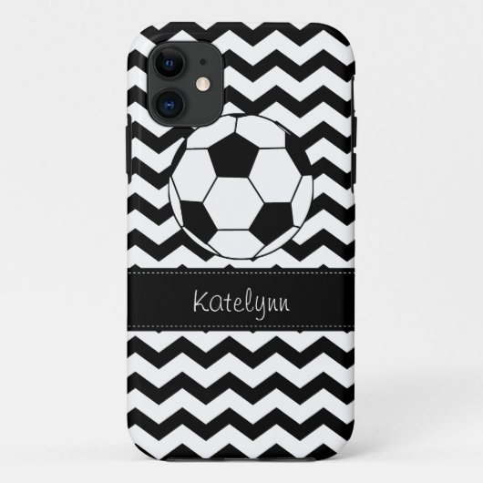Moderner Zickzack Zickzack-Fußball iPhone 5 Fall Case-Mate iPhone Hülle (Rückseite)