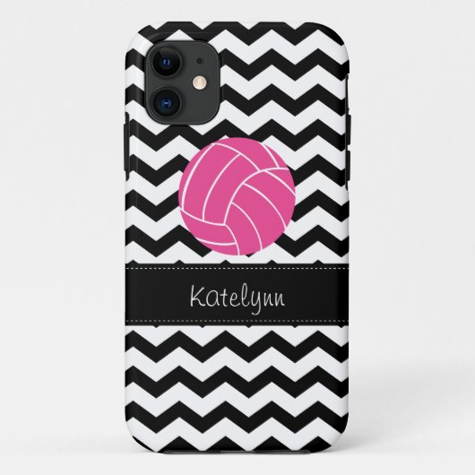 Moderner Zickzack Zickzack-Volleyball iPhone 5 Case-Mate iPhone Hülle (Rückseite)