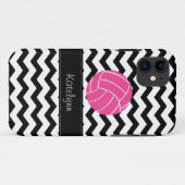 Moderner Zickzack Zickzack-Volleyball iPhone 5 Case-Mate iPhone Hülle (Rückseite (Horizontal))