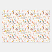 Moderner Zirkusspass Geschenkpapier Set (Vorderseite)