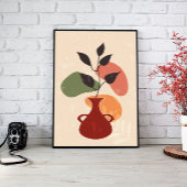 Moderner Zuhause Deko, Boho Wallart Leinwanddruck