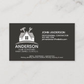 Moderner Zuhause-Reparaturservice Visitenkarte (Vorderseite)