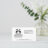 Moderner Zuhause-Reparaturservice Visitenkarte (Stehend Vorderseite)