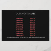 Moderner Zuhause Stager Renovierung Innenarchitekt Flyer (Hinten)