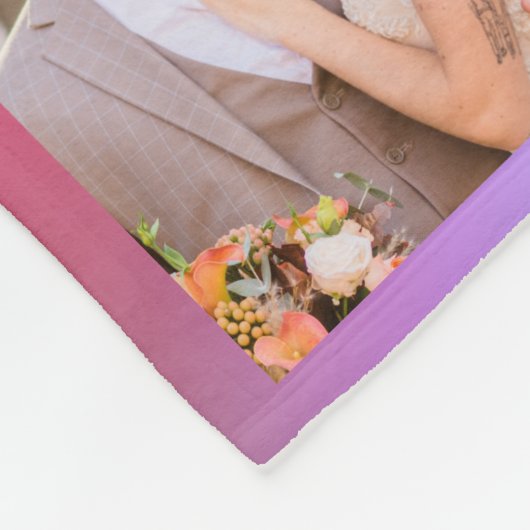 Modernes 17 Foto farbenfrohe Collage Fleece Blanke (Ecke)