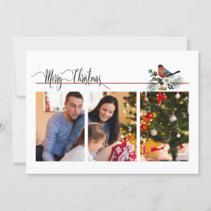 Modernes 1 oder 3 Foto mit robustem Weihnachtsgesc