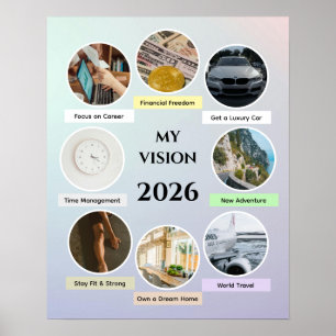 Modernes 2026 Manifestationsposter Ästhetisch So Poster