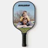 Modernes 2 Foto Pickleball Schläger (Vorderseite)