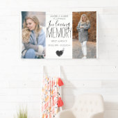 Modernes 2-Foto-Tribut Banner (Insitu)