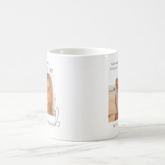 Modernes 2 Foto | Vorschlag von Bridesmaid Kaffeetasse (Mittel)