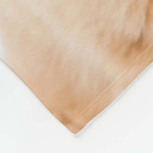 Modernes 3 Foto Collage Pet Dog Monogramm Fleecedecke (Ecke)