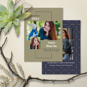 Modernes 3-Foto-Navy-System Ankündigung