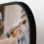 Modernes 3-Fotolack-Monogramm Pickleball Schläger (Linke Seite)