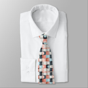 Modernes 3D-Muster geometrischer Illusion Krawatte