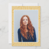 Modernes 40. Geburtstag schlichtes, stilvolles Scr (Rückseite)