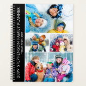 Modernes 4-Fotomaterial Personalisierter individue Planer (Vorderseite)