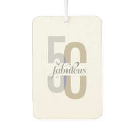 Modernes 50. Geburtstag Autolufterfrischer