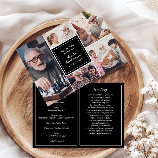 Modernes 5-Foto-Mahnmal Programm