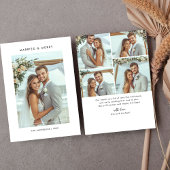 Modernes 5 Foto Verheiratet und frohe Weihnachten