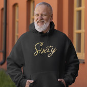 Modernes 60. Geburtstag schlicht 60 Gold T-Shirt