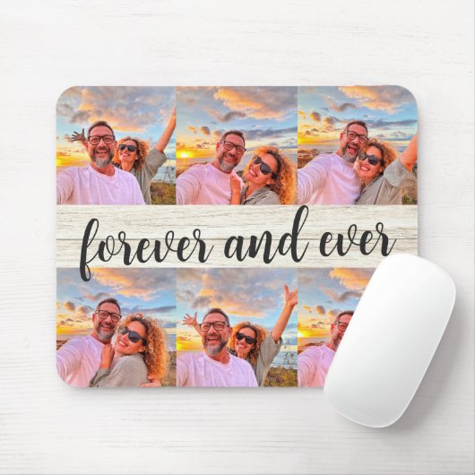 Modernes 6-Fotolack-Monogramm Mousepad (Mit Mouse)