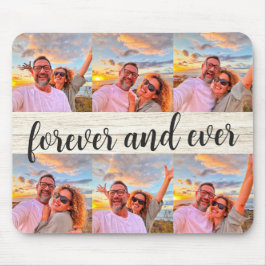 Modernes 6-Fotolack-Monogramm Mousepad